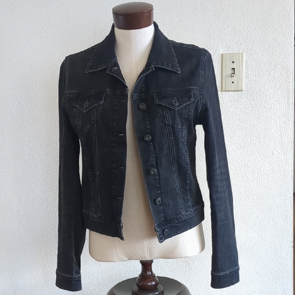 Mavi Stretch Black Denim Jacket